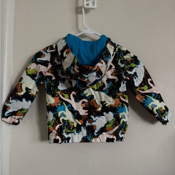 Epic Threads Color Changing Dinos Toddler Rain Jacket 3T - Picture 2 of 4